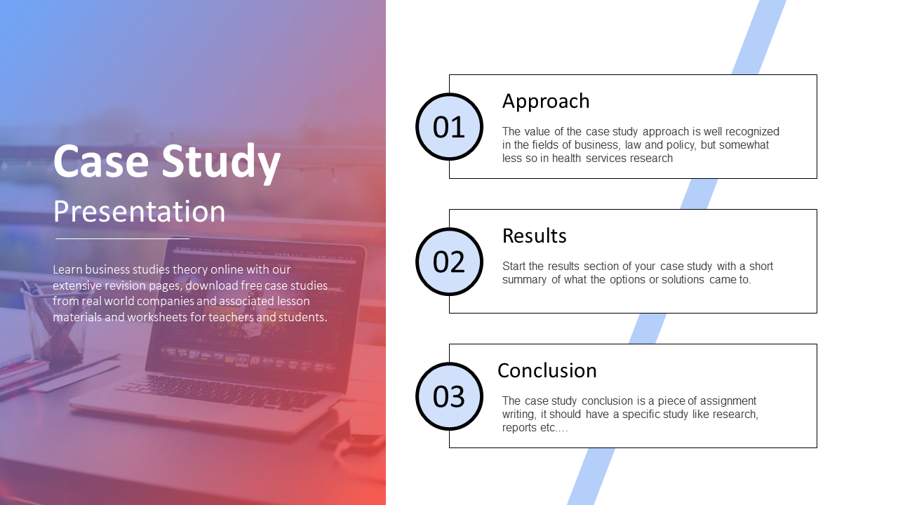 Case Study Presentation PPT Template and Google Slides